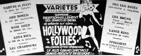 La revue "Hollywood Rhythm Extravaganza", un bide chez Medrano,