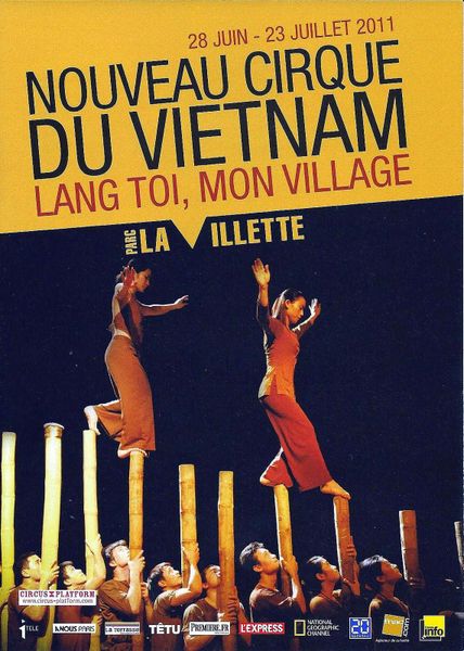 "A O lang pho", Spectacle du nouveau cirque du Vietnam