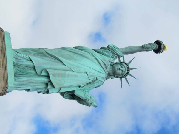 NEW YORK : Statue de la liberté et Ellis Island