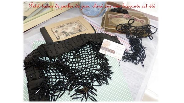 Perles de jais...