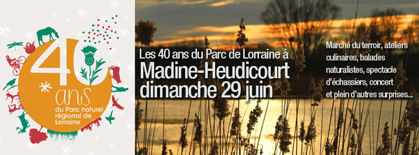 expo à Madine: le Parc a 40 ans!