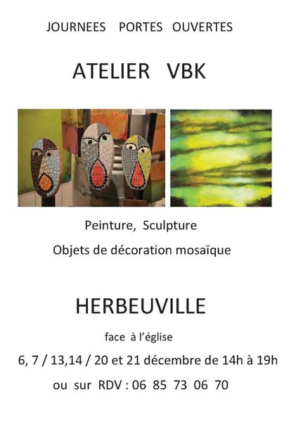 Journées portes ouvertes à l'atelier VBK