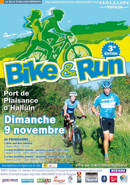 INSCRIPTION BIKE AND RUN HALLUIN