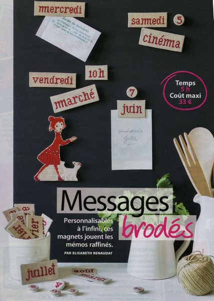 Messages brodés