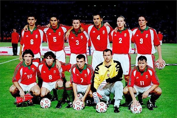 L'équipe de football de Hongrie au plus haut dans le classement FIFA