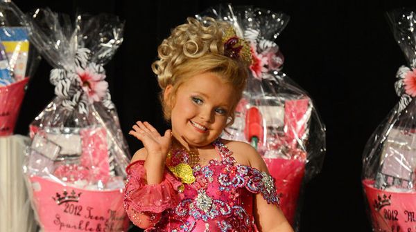 Concours mini miss en Amérique