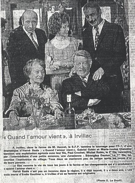 Cinema avec W.H.I. le 17 avril, salle kerlevenez..
