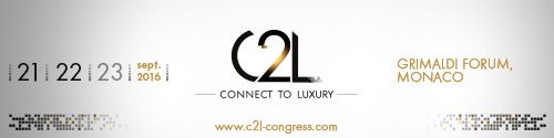 IoT au Congrès Connect to Luxury - C2L- Luxe Pack Monaco 21 au 23 septembre