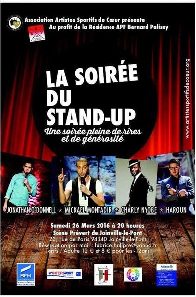 Joinville-le-Pont :Spectacle au profit de l'APF ce samedi soir.