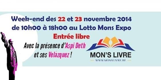 Salon du livre de Mons : Mon's livre : compte-rendu.