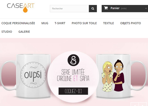 Revue : CASEART : site de coques personnalisées & autres