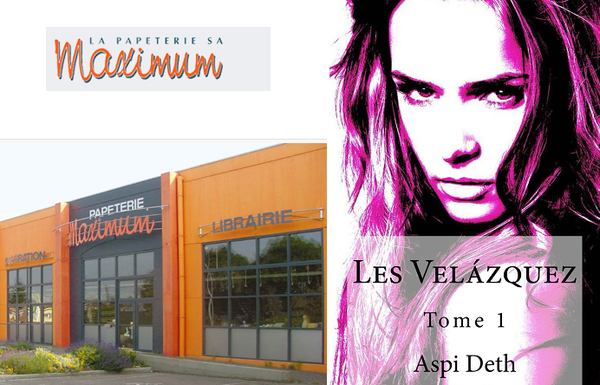 Dédicace : Librairie Maximum.