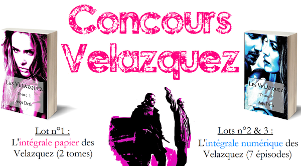 Résultats du grand concours Velazquez : 6 gagnants !
