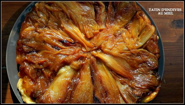 Tatin d'endives au miel
