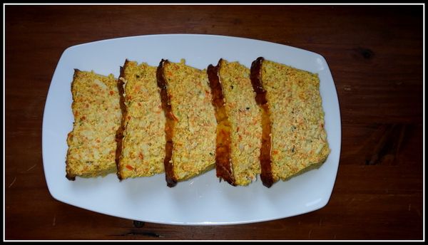 Terrine de surimi (carotte et courgette)
