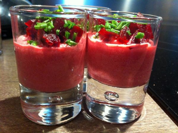 Verrine bettrave