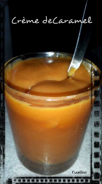 Crème de caramel