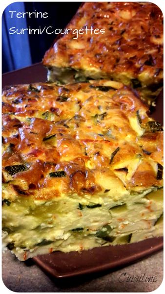 Terrine Surimi/Courgettes