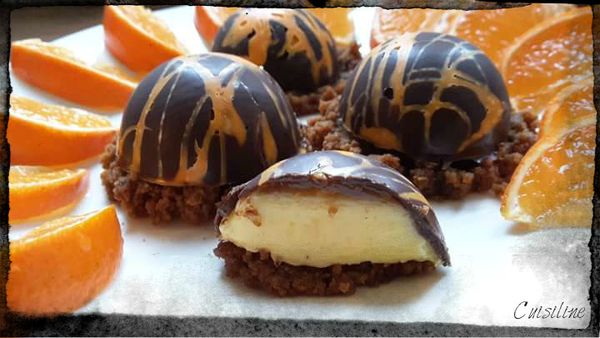 Panna cotta à l'orange