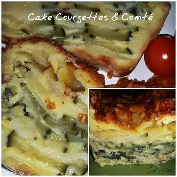 Cake Courgettes comté