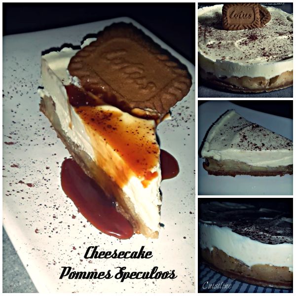 Cheesecake Pomme Spéculoos