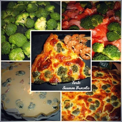 Tarte Saumon/Brocolis