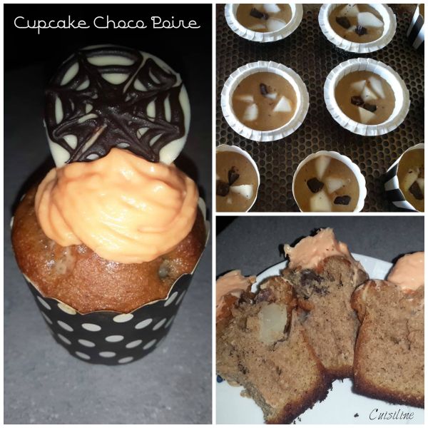 Cupcake Choco/Poire