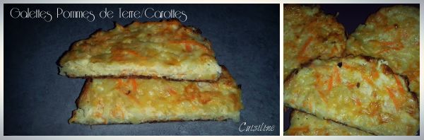 Galettes de Pommes de Terre et Carottes