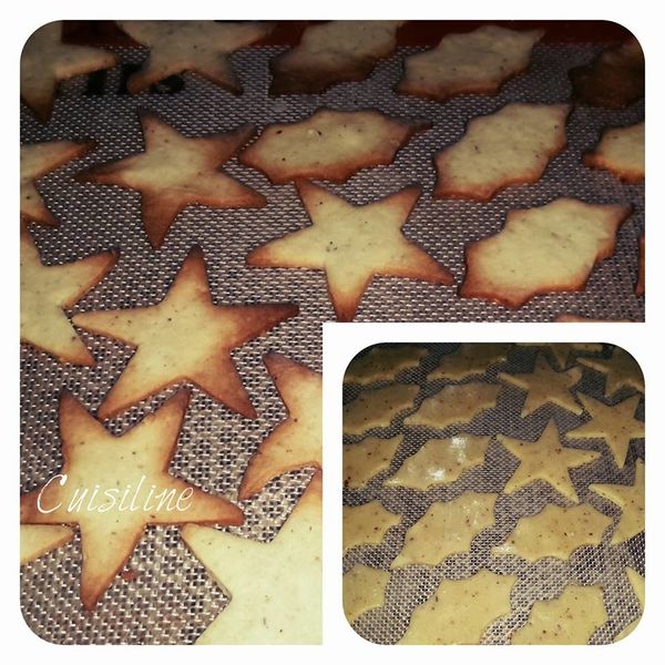 Biscuits de Noël aux noisettes