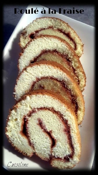 Roulé à la Fraise