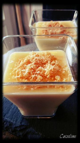 Verrines Crème Coco