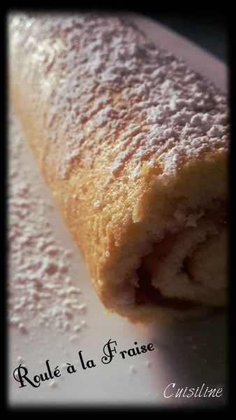 Roulé à la Fraise