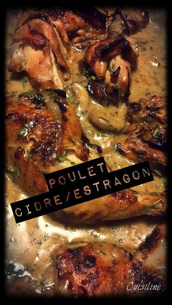 Poulet Cidre/Estragon