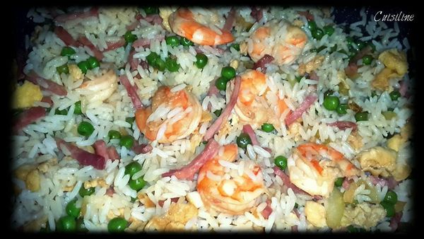 Riz Cantonnais (à ma façon)