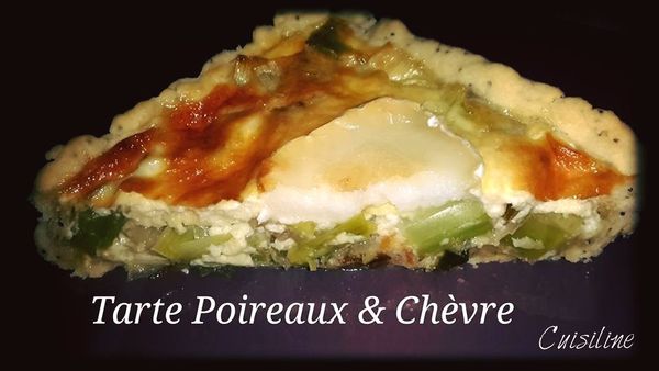 Tarte Poireaux & Chèvre