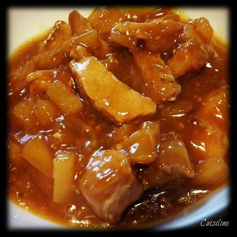 Porc au caramel