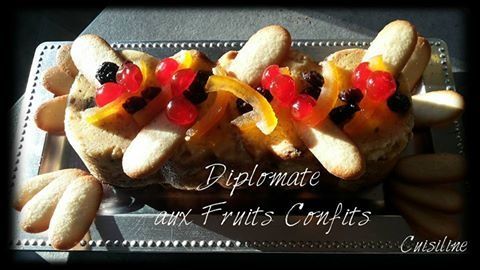 Diplomate aux fruits confits