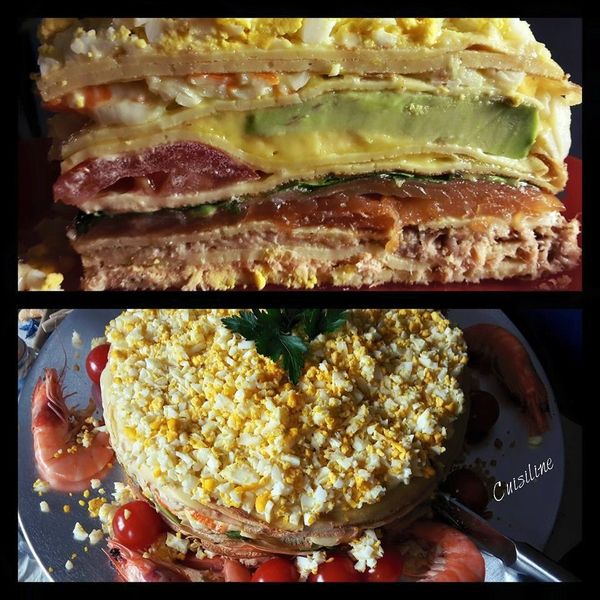 Gâteau de crêpes