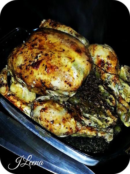 Poulet entier au cookeo