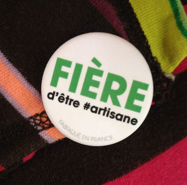 Fière d'être #artisane #JEMA2016 et Nouveaux Points de vente Rose Recèle