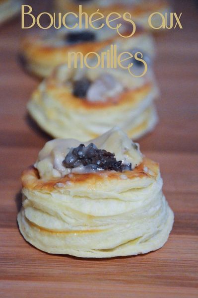 Bouchées aux morilles