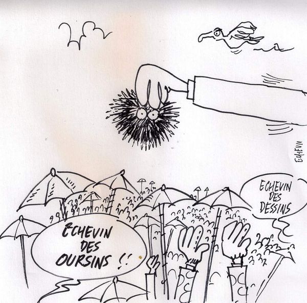 " Echevin des oursins !"
