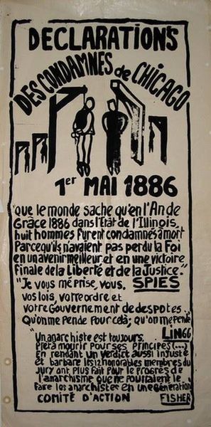 1er mai : Que notre révolte tonne !