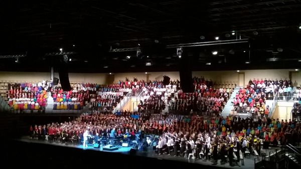 2.400 spectateurs au concert "Vogue les Choeurs autour du monde" !