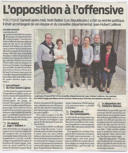 SO : l'opposition à l'offensive