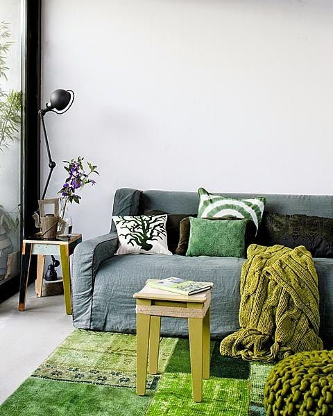 On se met au vert dans la deco.