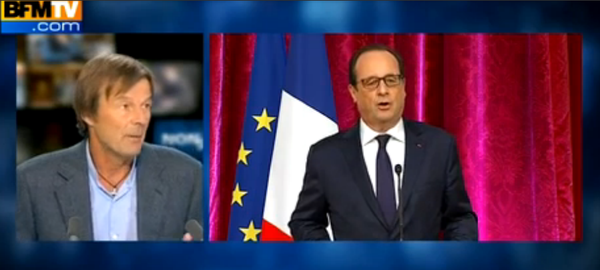 Hulot, Hollande, climato naïfs en 1ère ligne pour COP 21, Paris 2015