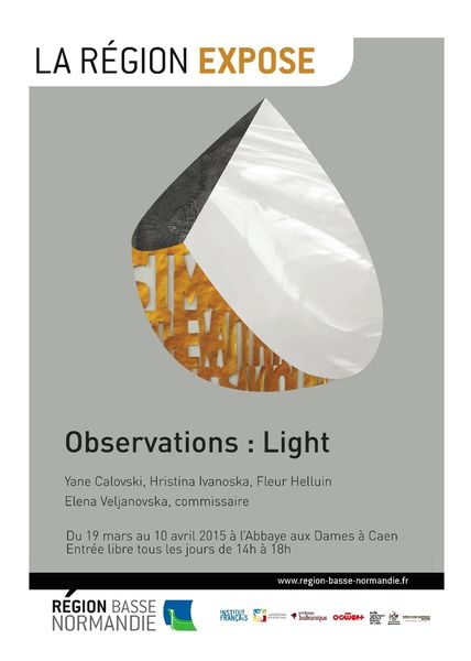 Vernissage de l'exposition Observations : Light, le 19 mars