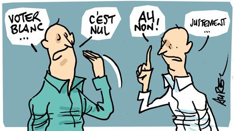 Les Français pour la reconnaissance du vote blanc et le vote obligatoire à toutes les élections !