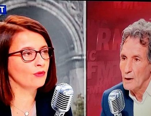La députée écologique devant Jean-Jacques Bourdin de dénoncer ceux qui inventent des guignols pour faire peur...